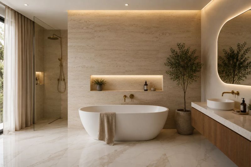 Luxury bathroom makeover Sydney