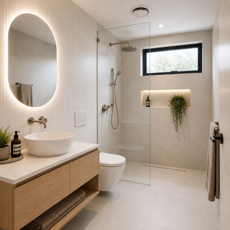 Small bathroom renovation Sydney