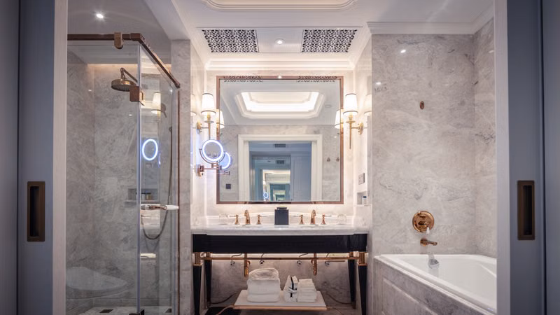 Luxury bathroom makeover