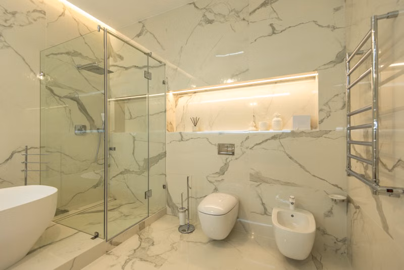 Bathroom renovations Inner West Sydney — modern transformation in heritage terrace by Skilled Bathroom Renovations